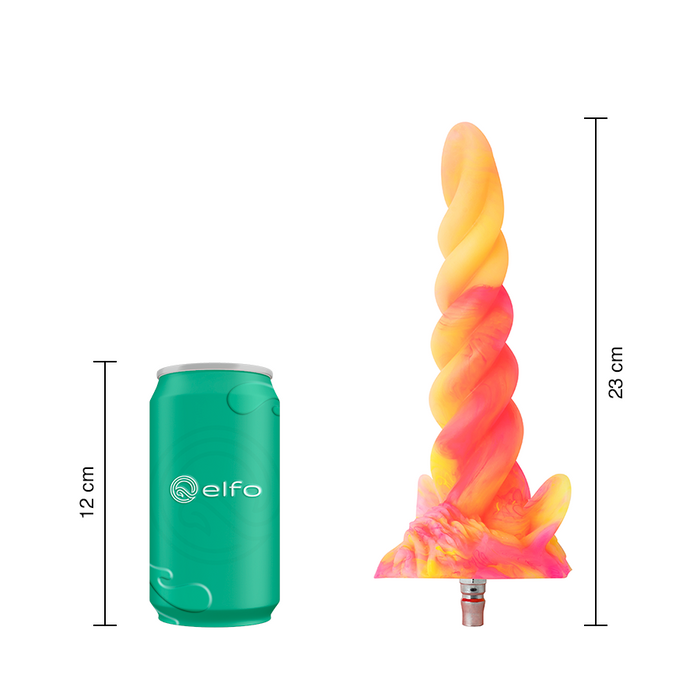 Dildo Dickornio Mediano Compatible con Lovense Machine