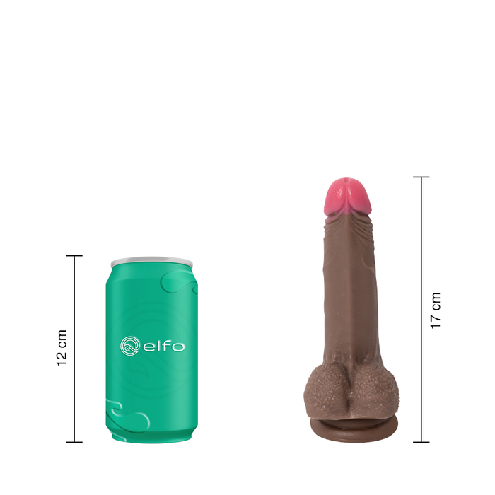 Dildo Uriel Chocolate