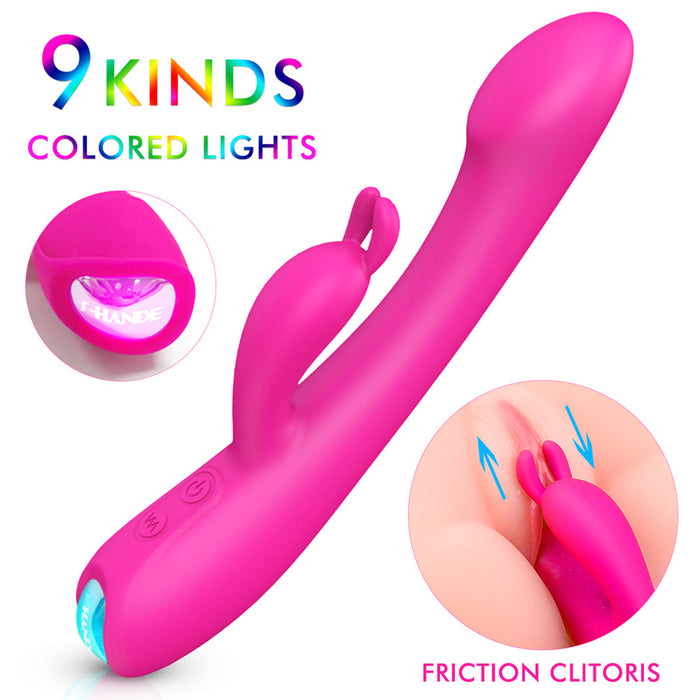 Vibrador Doble Estimulación Anas Pink