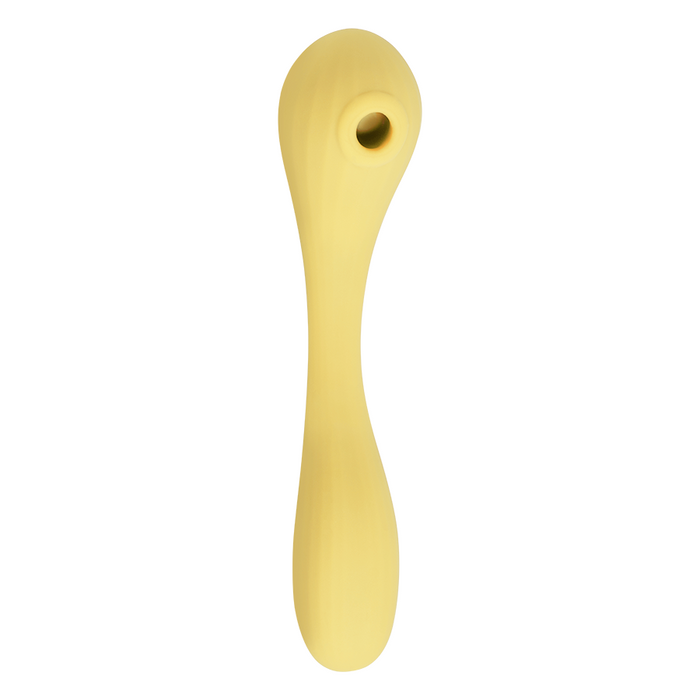 Estimulador Clitorial y Vibrador Punto G Magic Bobi Yellow COntrolado por APP Global