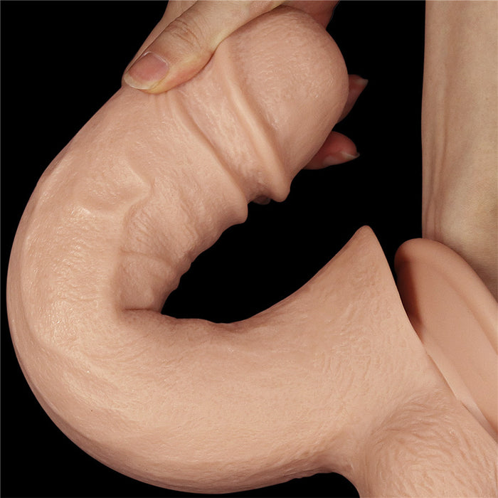 Dildo Realistic 12" Mega Double Flesh