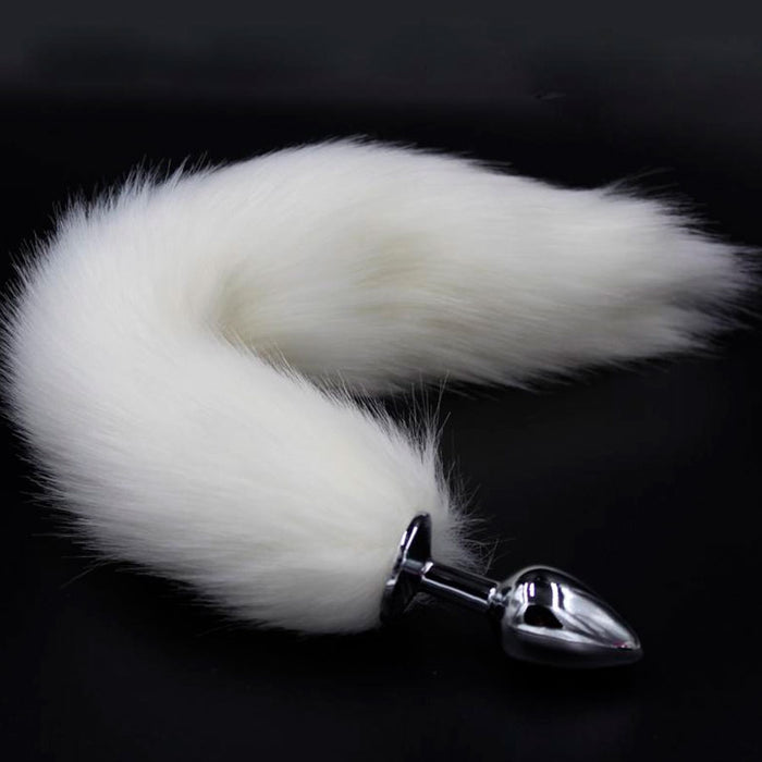 Plug Anal Fox Blanco