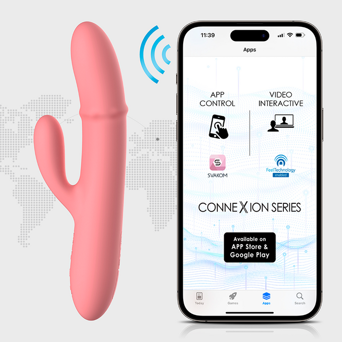 Vibrador Mora Neo Peach Pink Svakom