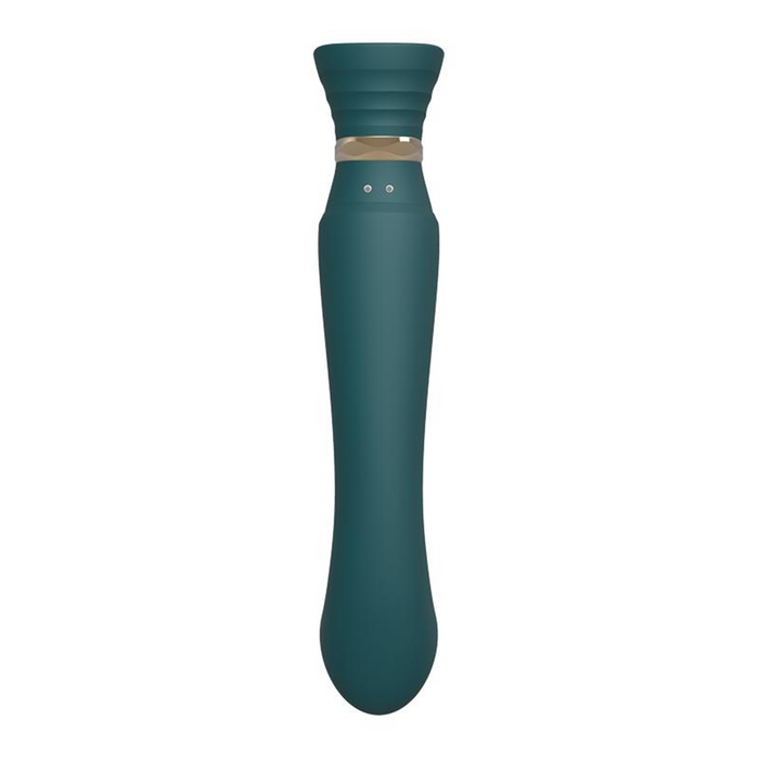 Set Vibrador de Lujo Queen Jewel Green Controlado por APP Bluetooth by ZALO