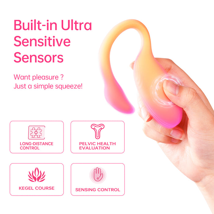 Vibrador Magic Flamingo Max Orange Controlado por APP