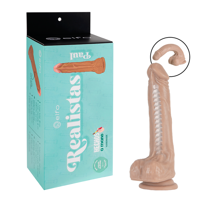 Dildo Paul Caramelo Flexible