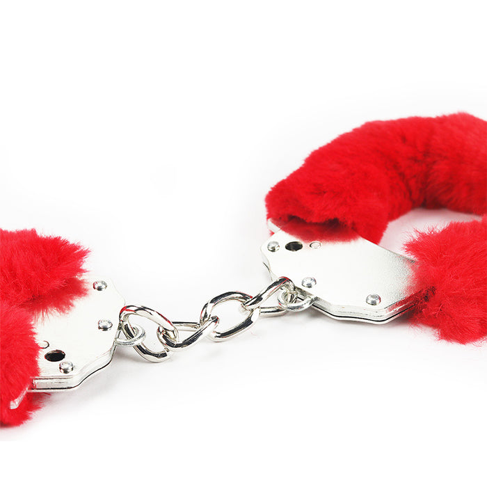 Esposas Fluffy Hand Cuff Red