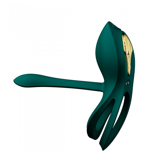 Anillo Vibrador de Lujo Bayek Turqoise Green Controlado por APP Global by ZALO