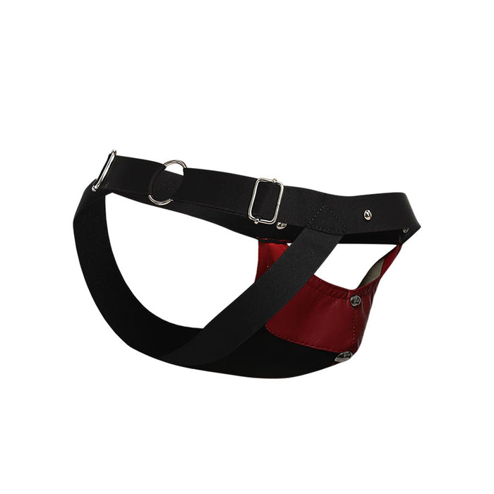 Dngeon Cockring Jockstrap By Mob Red