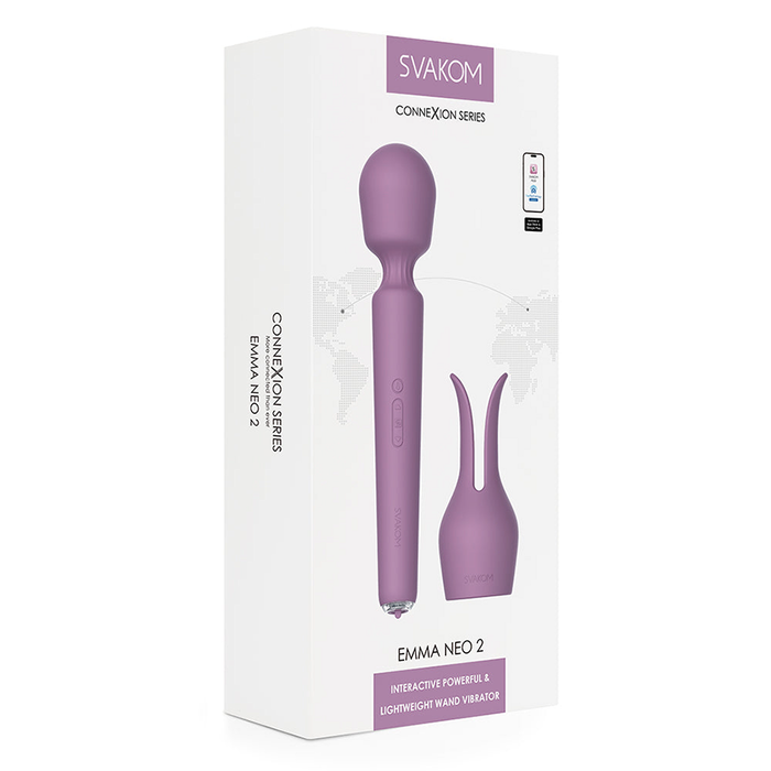 Masajeador Emma NEO 2 Rosa Romántica Controlado por APP Global By Svakom