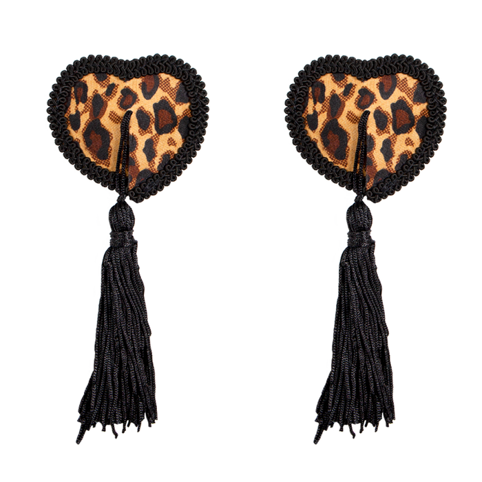 Cubrepezones Burlesque Leopardo