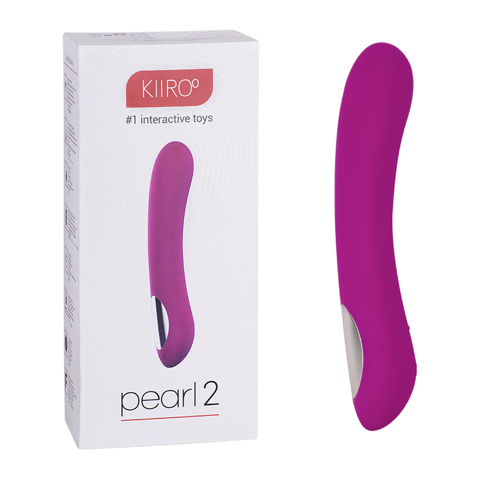 Vibrador Punto G Pearl 2 Purple Controlado por APP By Kiiro