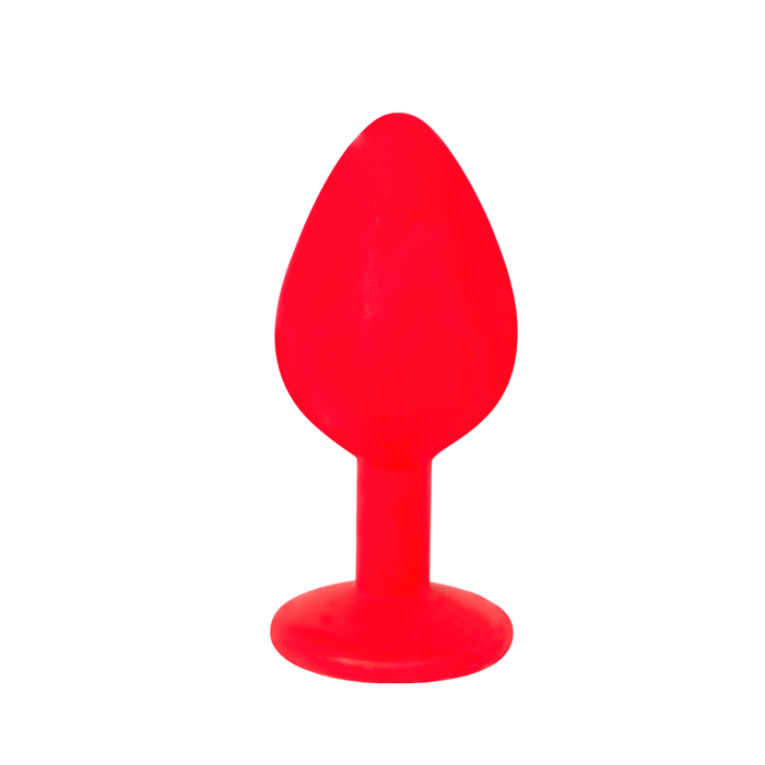 Plug Anal Squishy Red Mediano