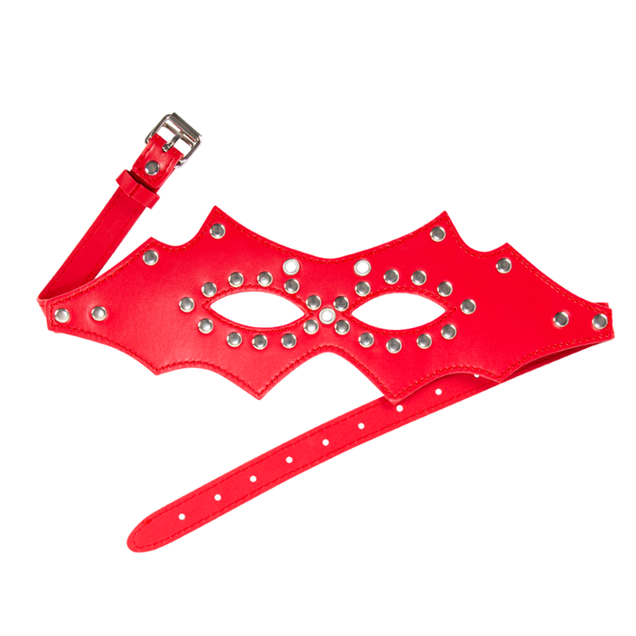 Antifaz Studded Red