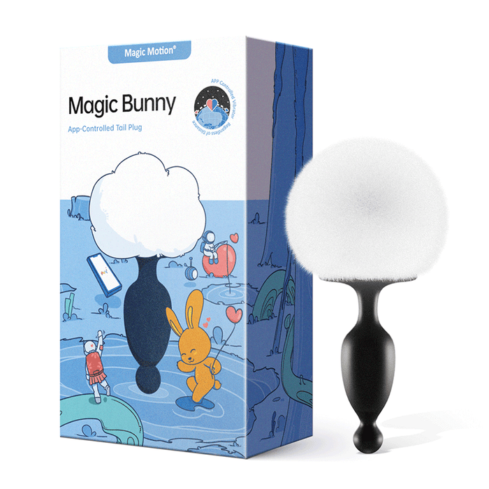 Plug Anal Vibrador Magic Bunny Controlado por APP Global