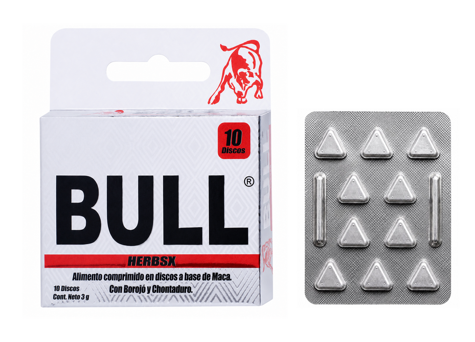 Energizante Bull x 10 pills