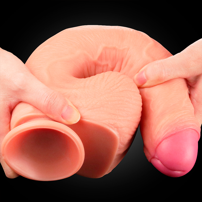 Dildo Silicone 11" Dual Layer Cock