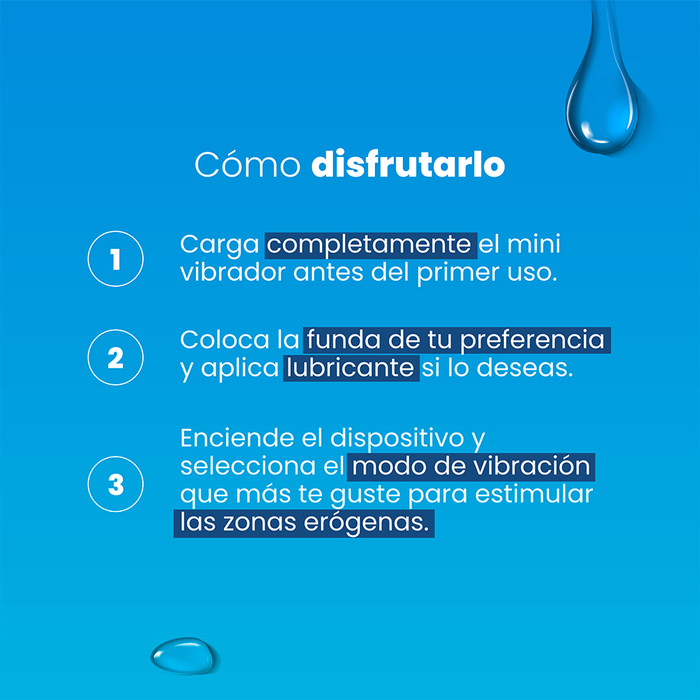 Kit Mini Vibrador Labial Sen Intimo