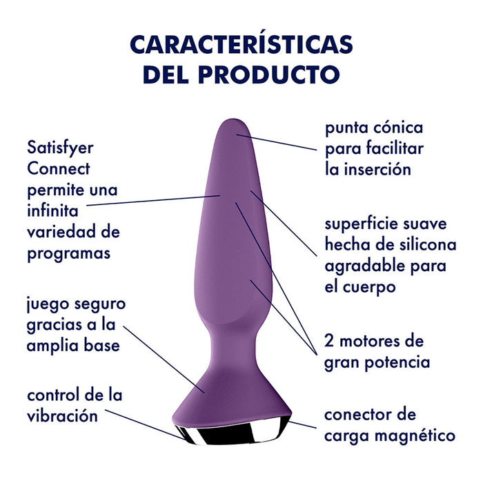 Satisfyer Plug Ilicious 1 Purple