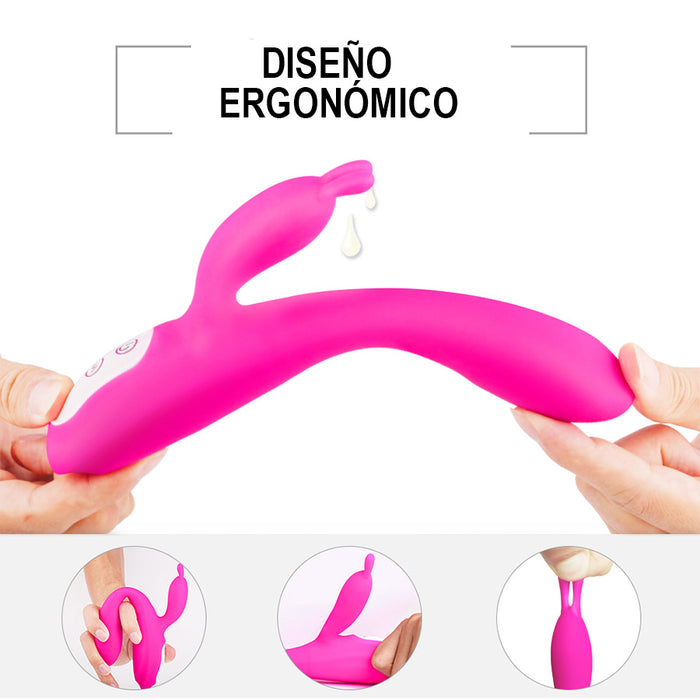 Vibrador Doble Estimulación Naughty