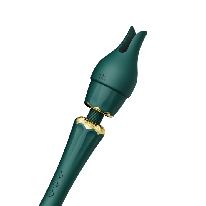 Vibrador de Lujo Kyro Turquoise Green