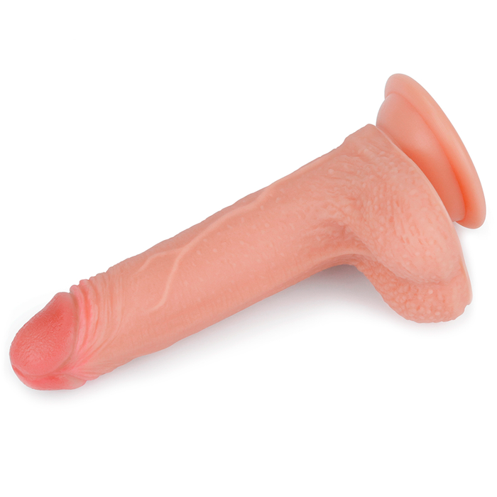 7'' Dual Layered Platinum Silicone Cock Flesh