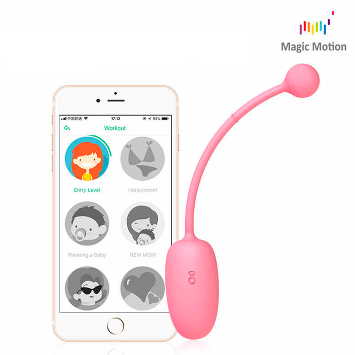 Vibrador Magic Kegel Coach Controlado por APP Global