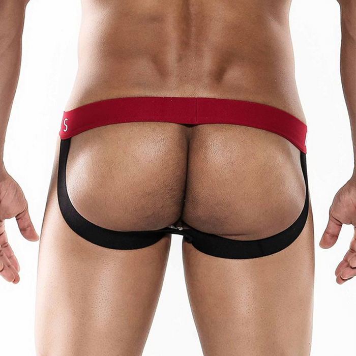 Spot Jockstrap White