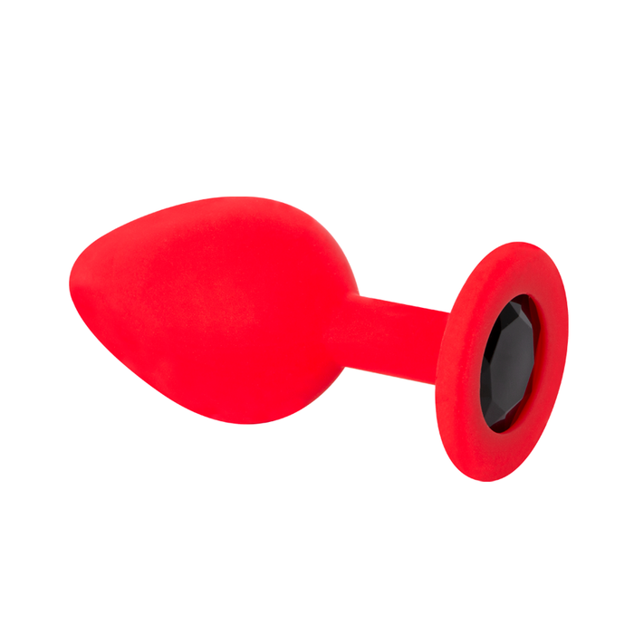 Plug Anal Squishy Red Mediano