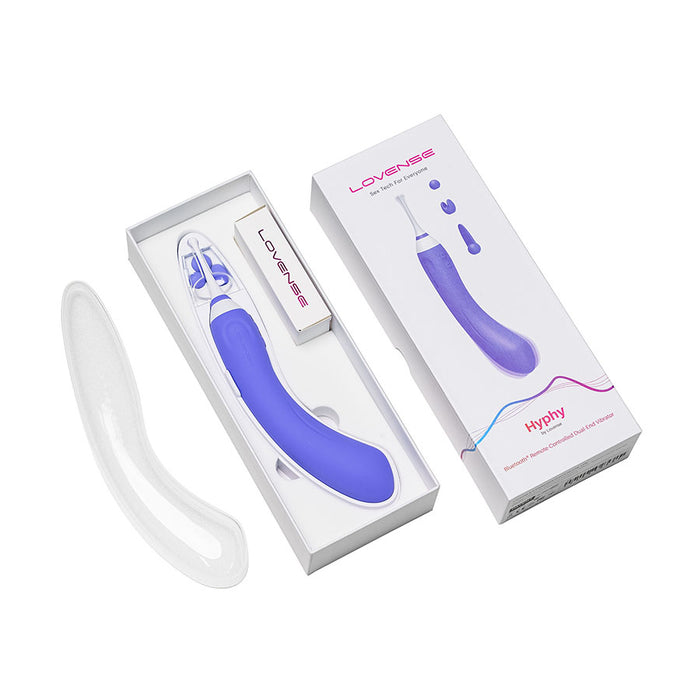 Vibrador Clitorial y Punto G Hyphy Controlado por APP Global By Lovense